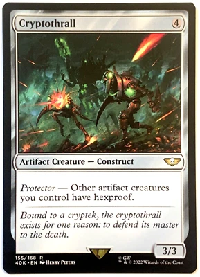 MTG Cryptothrall Warhammer 40,000 155/168 NM - Image 1 of 2