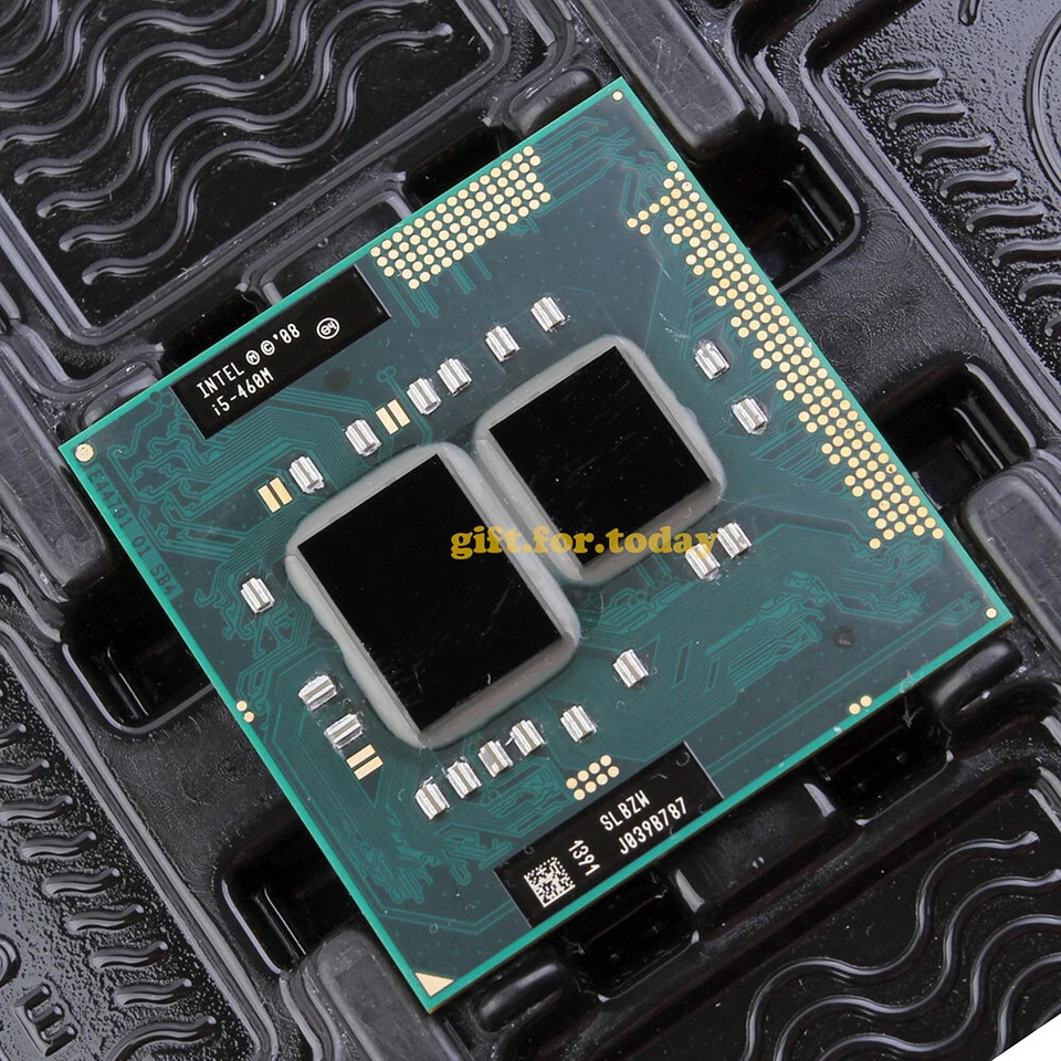 For Intel Core i5-460M 2.53GHz Dual-Core Socket G1 CPU i5 460M CP80617004116AI - Image 1 of 1