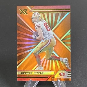 2021 Panini XR Football George Kittle Orange SP /99  #88 49ers NFL - Picture 1 of 2