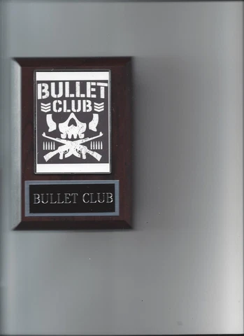 BULLET CLUB PLAQUE WRESTLING JAPAN PRO WRESTLING Cover