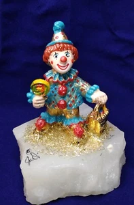 Figura Payaso Judi Originals California Truco o Trato Chapada en Oro 24k Firmada - Imagen 1 de 5