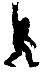 Bigfoot  Rock On Vinyl Decal Car Truck SUV Laptop Tumbler Sasquatch Sticker - Picture 1 of 32