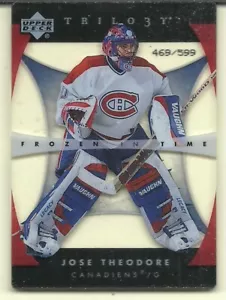 2005-06 Upper Deck Trilogy #115 Jose Theodore Fit/599 - Imagen 1 de 1