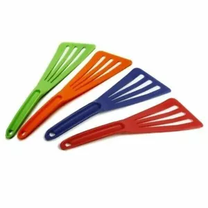 Norpro 12" Slotted Spatula Turner - Beveled Flexible Heat Resistant Nylon - Picture 1 of 7