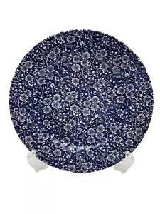 Plato de cena Queen’s Calico azul y blanco Chintz 10” Inglaterra ÚNICO - Imagen 1 de 5