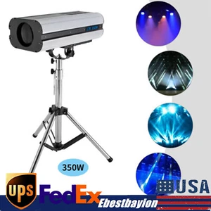 350W Beam Spotlight Follow Spot Light Stage Light Effect DJ Party w/ Tripod - Picture 1 of 14