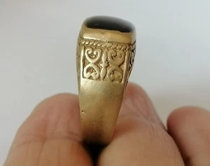 Raro antico anello romano bronzo manufatto legionario autentico splendido - Foto 1 di 11