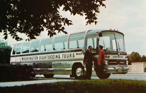 Vintage '60s Mercedes-Benz Tour bus AT Washington (DC) Sightseeing Tours - Picture 1 of 2