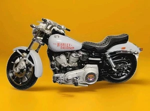 Vintage Franklin Mint Harley Davidson 1/24 Diecast 1977 Low-Rider Motorcycle HTF - Picture 1 of 12