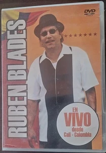 Rare No Longer Made Dvd Ruben Blades En Vivo Desde Cali Colombia - Picture 1 of 2