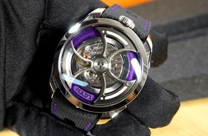 Mb&f M.A.D.1S Edición 42 mm PÚRPURA LIMITADA 1 de 500 JUEGO COMPLETO 2025 Set 3 Bandas - Imagen 1 de 16