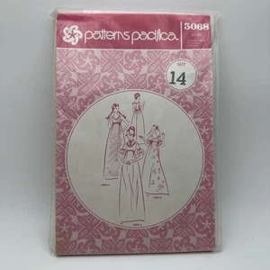 Vintage PACIFICA PATTERNS Long Dress Pattern 3068  Uncut Size 14 - Picture 1 of 2