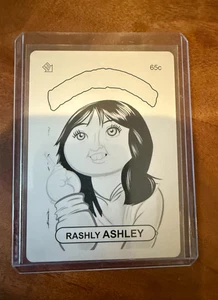 SSFC LUNCH BOX LEFTOVERS 65c BLACK RASHLEY ASHLEY 1/1 PRINTING PLATE - Picture 1 of 1