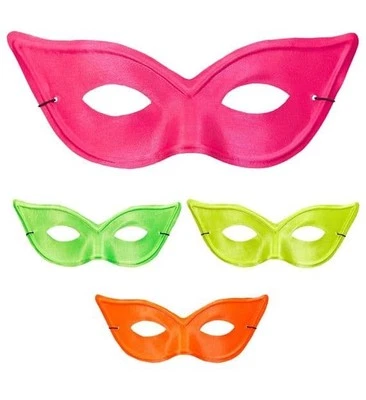 1980s Cat Eye Neon Mask - Image 1 of 3