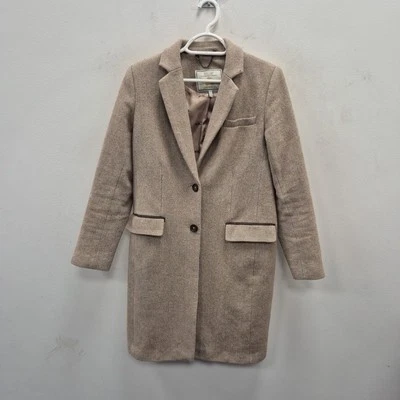 Abrigo de Lana Joules Cheltenham Herringbon Tweed Country Chic Razas Talla Uk 10 Foto 1 de 4