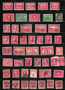 Collection Dealer Stock 2 Cent Commemorative & Postage Due Precancels US 27-10 - Picture 1 of 4