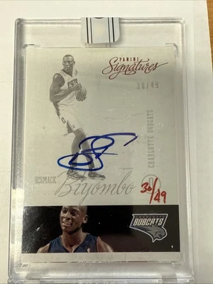 2013 Panini Signatures Bismack Boombox #26 30/49 Signature - Image 1 of 2