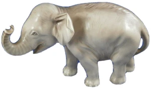 Nice Nymphenburg Porcelain Elephant Figurine Porzellan Figur Elefant Figure - Picture 1 of 8