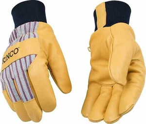 Guantes de trabajo para hombre Kinco 1927KW forrados piel de cerdo muñeca tejida jardín de invierno - Imagen 1 de 5