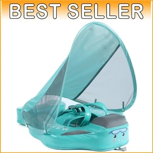 Baby Swim Float with Canopy - Ideal for Safe Backstroke & Breaststroke (3-24 M) - Picture 1 of 11