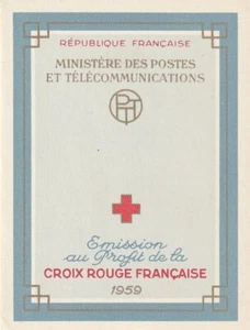 Francia 1959 Carnet Cruz Roja Nuevo ** YT C2008 - Imagen 1 de 1