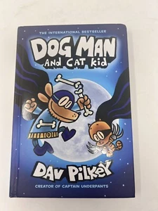 Dog Man and Cat Kid Hardcover By Dav Pilkey - Picture 1 of 5