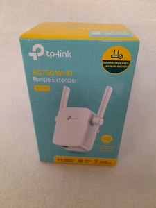 TP-LINK AC750 RE205 WLAN Range Extender Weiß 300Mbps Geschwindigkeit Signalstärke - Bild 1 von 4