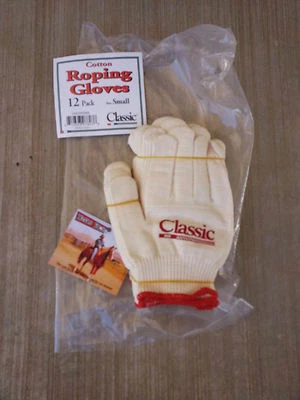 Pack de 12 guantes de cuerda clásicos de lujo TAMAÑO PEQUEÑO El éxito está en tus manos Caballo Foto 1 de 4