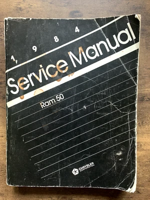 Chrysler Ram 50 Service Manual (1984) Models: 9JL4, 9JH4, 9JP4, 9KL4, 9KH4, 9KP4 Foto 1 de 4