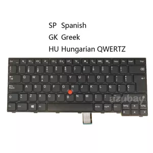 SP HU GK Laptop Keyboard for Lenovo Thinkpad E470 (20H1 20H2), E470c E475 (20H4) - Picture 1 of 6