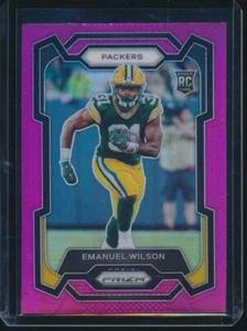 EMANUEL WILSON 2023 Panini Prizm PINK #335 Green Bay Packers RC - Picture 1 of 1