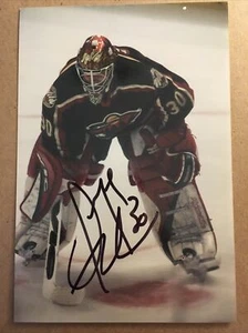 Minnesota Wild Dwayne Roloson Autographed 4x6” Photo - Picture 1 of 2