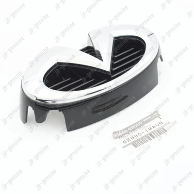 OEM Genuine Nissan INFINITI M37 / M56 628901MA0B Front Grille Emblem Logo Chrome - Image 1 of 4