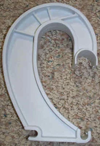 ClosetMaid SuperSlide #5629 Schrankstange Halterung weiß - Kombiversand - Bild 1 von 1