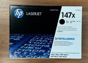 Toner nero nuovo originale OEM sigillato HP 147x W1470X M611 M612 M634 M635 M636 MFP - Foto 1 di 4