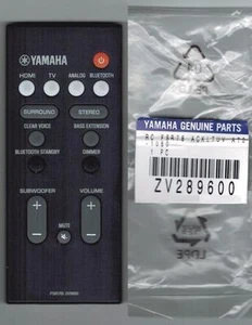 New Yamaha Soundbar Remote Control FSR78 ZV28960 FITS YAS-106 ATS-1060 YAS-107 - Picture 1 of 1