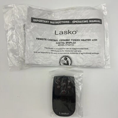 Lasko Remote Control 6 Button Replacement Remote  Genuine OEM - Image 1 of 4