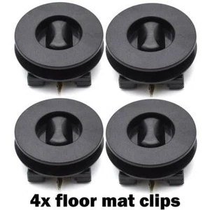 Abrazaderas universales de 4 piezas para sujetadores de alfombrilla de coche abrazaderas de fijación de clip - Imagen 1 de 8