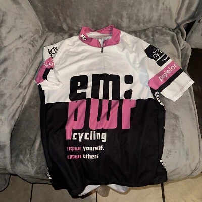 Велосипедная майка с коротким рукавом Sugoi размер большой - "em:pwr yourself - em:pwr others" - Изображение 1 из 3