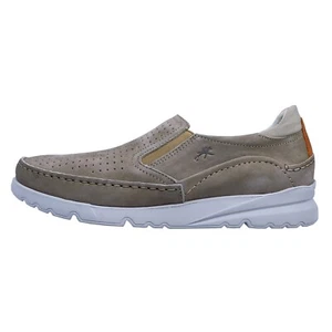 Fluchos Daryl Mocasines Hombre Beige Nobuck Flexibles Transpirabes Confort F1454 - Imagen 1 de 6