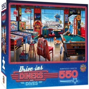 Rompecabezas de 550 piezas para piscina y pub de bolsillos (+póster!) 610 mm x 460 mm (mpc) - Imagen 1 de 1