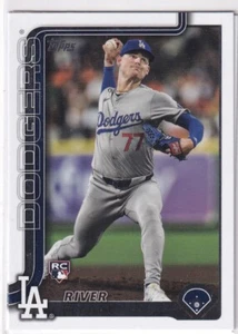 Topps MLB Baseball Serie 1 2025 n. 273 River Ryan Rookie Dodgers - Foto 1 di 2