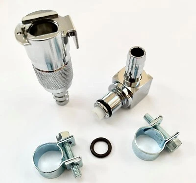 Juego de conectores de combustible metálico de liberación rápida QR-14 KTM: KTM 350, 450, 500 Foto 1 de 3