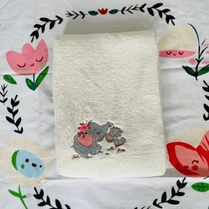 Embroidered Personalised Baby Blanket Newborn - Picture 1 of 7