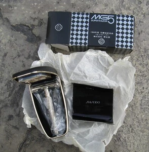 Rara maquinilla de afeitar Shiseido MG5 Super Japón doble filo de seguridad nueva - Imagen 1 de 6