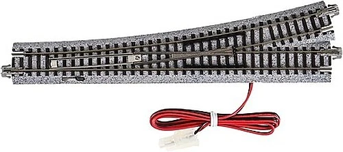 Kato #6 Eléctrico (Remoto) Turnout Unitrack mano izquierda - Escala N N N Níquel Plata Foto 1 de 1