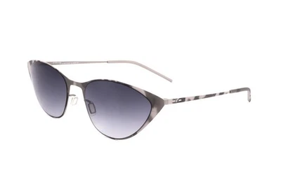 Italia Independent MOD 0203 I-THIN METAL HAVANA GREY 55/19/140 Women's Sunglass - Image 1 of 3