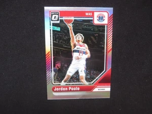 2024-25 Donruss Optic NBA - Jordan Poole - SILVER PRIZM HOLO - Wizards - Bild 1 von 2