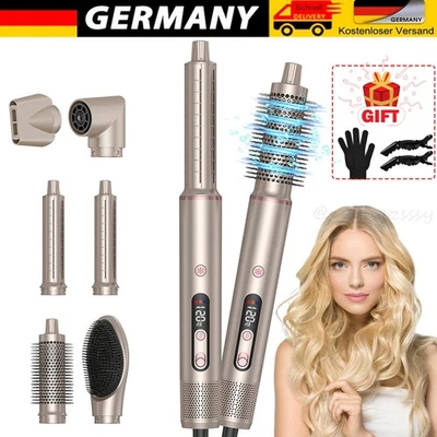 Hairstyler set hot air brush set 6in1 air styler 110000 RPM multi hair styler - Image 1 of 4