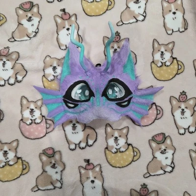 Therian Mask Premade (Fish Cat) - Image 1 of 4